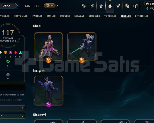 151 Kostüm 491 lvl zümrüt 3 euw s6 hesap