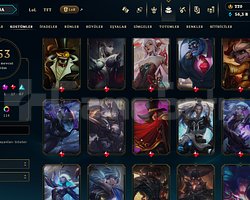 151 Kostüm 491 lvl zümrüt 3 euw s6 hesap