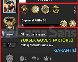 ANINDA TESLİM | 6 MADALYA | 589 SAAT | FACEIT
