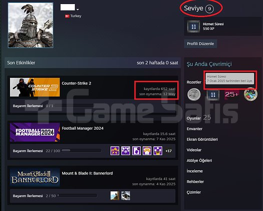 ANINDA TESLİM | 5 MADALYA | 652 SAAT | FACEIT