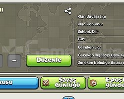 10 SEVİYE KLAN ACİL SATILIK