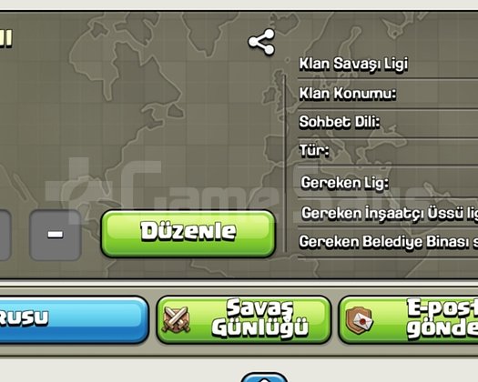 10 SEVİYE KLAN ACİL SATILIK