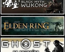 WUKONG+ELDEN RING+GHOST OF TSUSHIMA