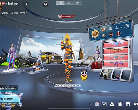 82 KOLEKSİYON S3 HESABI FULL SİLAH