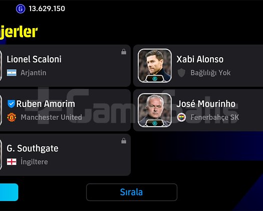 Dolu efootball hesabı