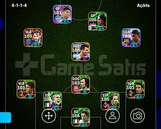 Dolu efootball hesabı