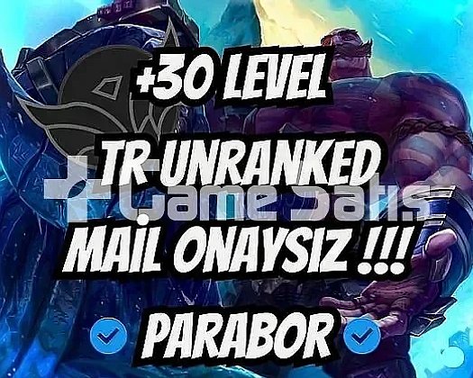 TR + UNRANKED + MAİL ONAYSIZ + HESAPLAR!