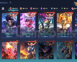 7 LEGEND MEGA 1 OLMAK ÜZERE BOL KOSTÜMLÜ HESAP