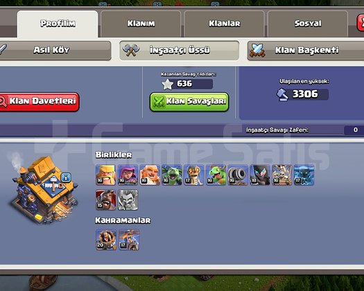 162 LVL ACİL SATILIK 15 BB