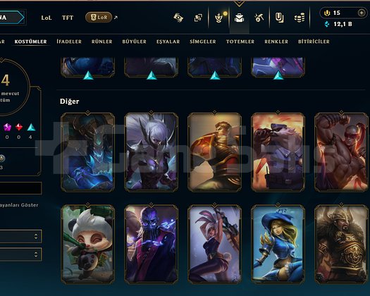 EUW / EMERALD 4 / +30 - 10 LP GAIN / YÜKSEK MMR