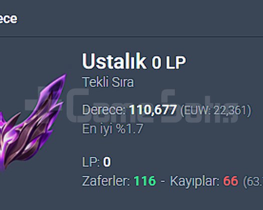 EUW 65WR MASTER