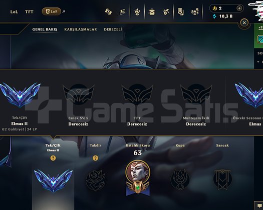EUW ELMAS2 +29 -12 HIGH MMR