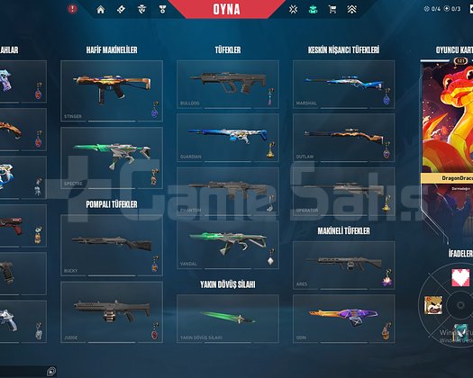 121 LEVEL | 38 SKİN | TR |