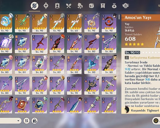 AR60 DOLU KARAKTERLİ HESAP