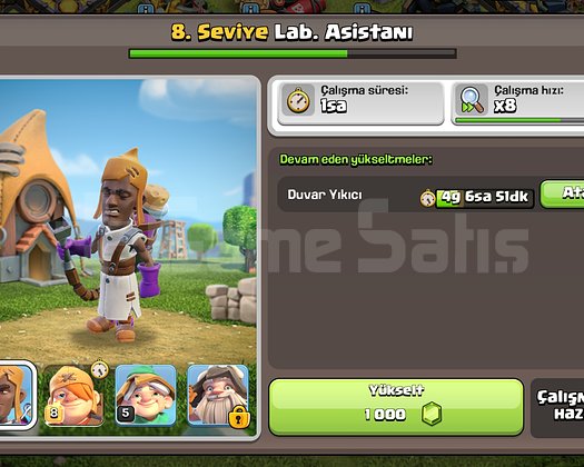 SAGLAM EKİPMANLİ MAX17 DEN GECME 18