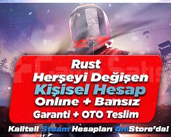TÜM BİLGİLERİ DEĞİŞEN RUST STEAM HESABI