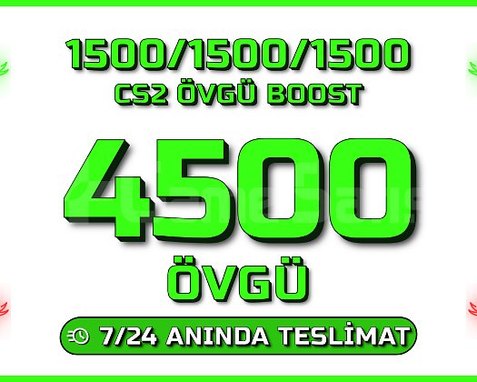 YEŞİL FAKTÖR ! CS2 4500 ÖVGÜ ! ANINDA TESLİM