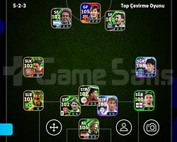 Orta seviye üstü e footbal hesabı 105 Messi