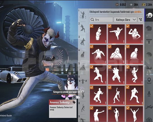 250red / 35kill chat / 2x suit 4lv / 5spor / 14nih