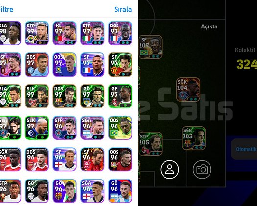 3246Kg Tek bağ! 109 Zlatan 108 Pele 104 Dembele!