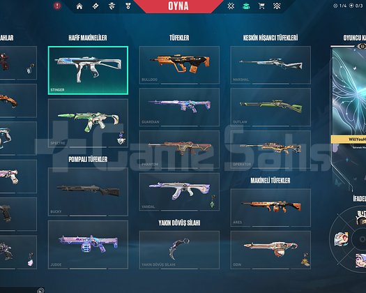 TR / 2 VANDAL 3 BIÇAK / DOLULAR DOLUSU /YÜKSEK MMR