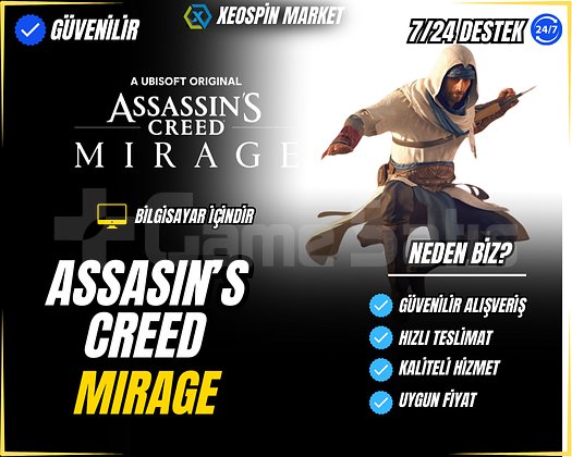 Assassins Creed Mirage + OTO GUARD + Garanti-