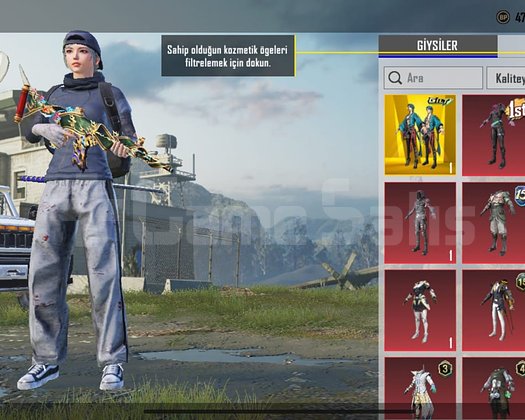 YAKAN KÜKREME 6 LVL 18 YÜKSELTİLEBİLİR SİLAH VARDI