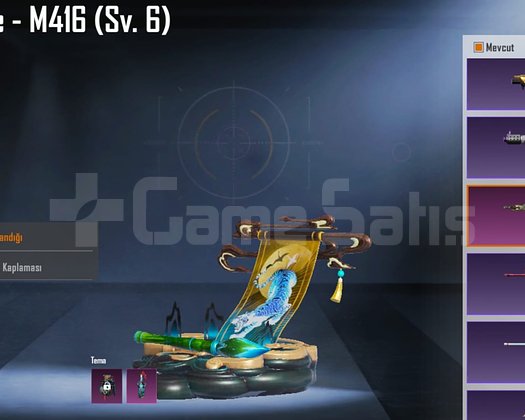 YAKAN KÜKREME 6 LVL 18 YÜKSELTİLEBİLİR SİLAH VARDI