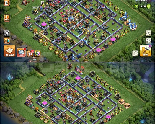 231 SEVİYE | TH18 MAX | 4.5K TAŞ | MAX KÖY!!