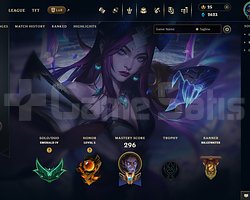 LOL ZÜMRÜT+VALO HESAP ACİLL SATILIK