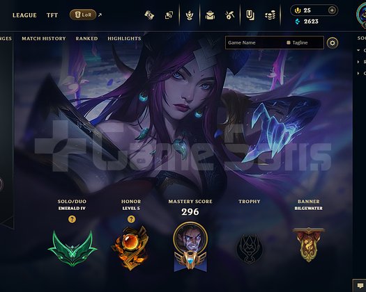 LOL ZÜMRÜT+VALO HESAP ACİLL SATILIK