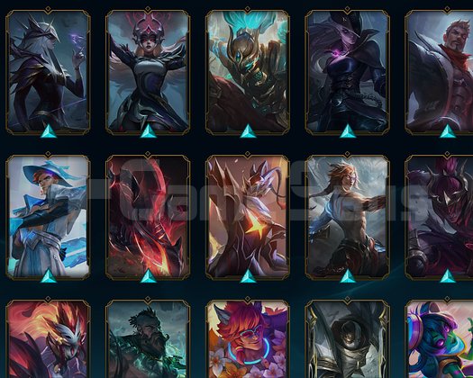 TR / 21 Efsanevili Kostümlü/ VİP TFT / Diamond Elo