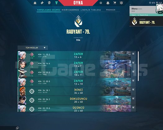 AHSE Valorant Boost | Premium Elo Hizmeti