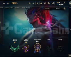 EUW / EMERALD 4 / +30 - 10 LP/ 72 WR YÜKSEK MMR