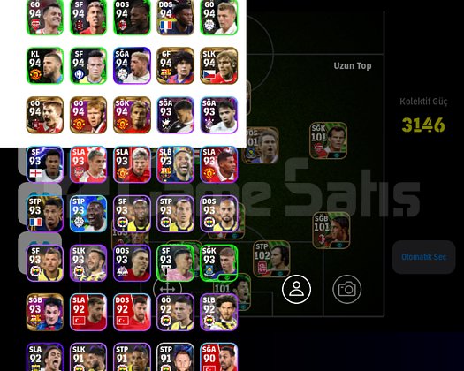 2021 den kalma eFootball 2026 hesap