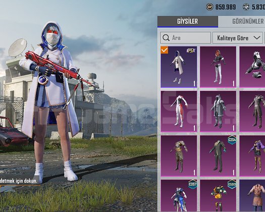 ENVANTER HESABI 5.LV KLAN 56 LEVEL TEK BAĞ 22 EFSO