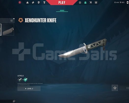 xenohunter bıçaklı valorant hesabı