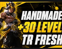 TR 30 LEVEL UNRANKED FRESH - RANKED READY