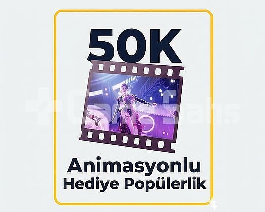 50K Animasyonlu Popülerlik