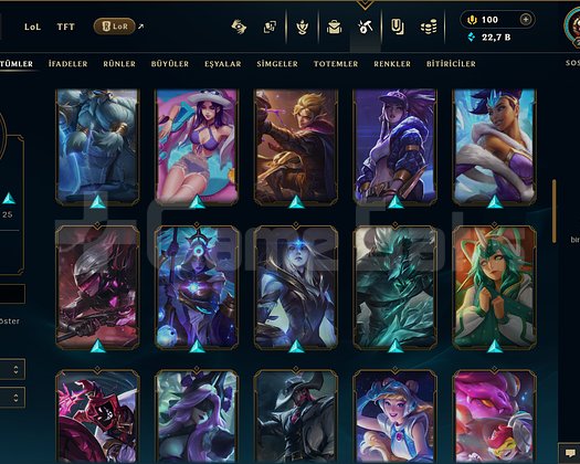 244 LEVEL / 66 SKİN / 136 HERO +MAİL +14K SATIŞ