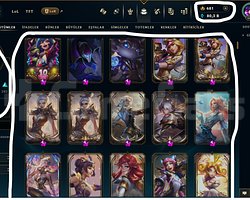 666 LEVEL / 356 SKİN / FUL HERO +MAİL +14K SATIŞ