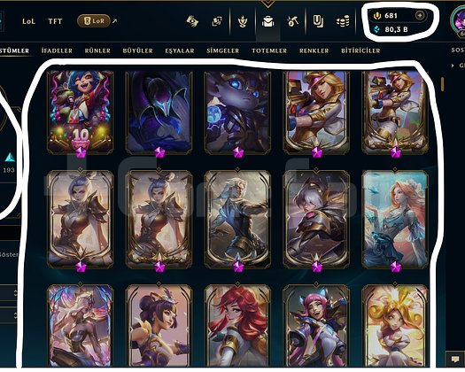 666 LEVEL / 356 SKİN / FUL HERO +MAİL +14K SATIŞ