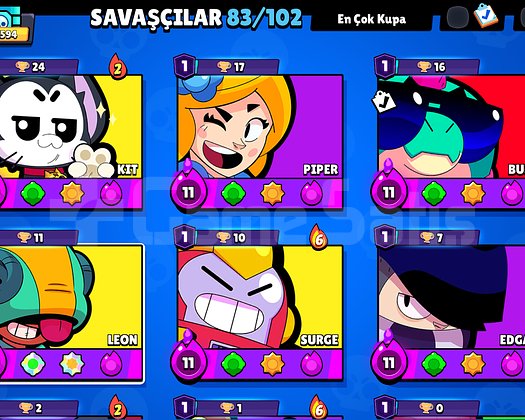 Brawl stars ve Clash Royale hesabı beraber acill