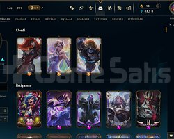 611 KOSTÜM 864 LVL 83K ÖZ EFSANE DOLU MAİL HESAP