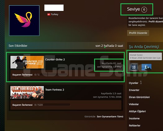 FIRSAT ! FACEİT ! 3 MADALYA 22 WİN 61 SAAT SEÇKİN