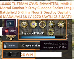 6 MADALYALI 38 LV Battlefield 6 Killing Floor 2 De