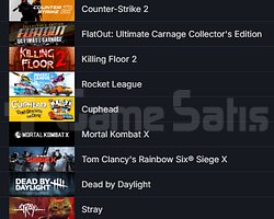 Battlefield 6 Killing Floor 2 Dead by Daylight 10.