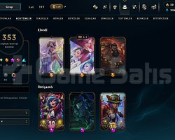 LOL 722 LVL 353 KOSTÜM MAİL DEGİSEN