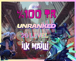 TR - İLK MAİL TESLİM - UNRANKED + 20 LEVEL