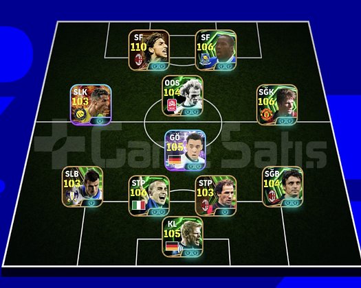 G 3260 4 BOMBACI+HOENES+RONALDO+BECKHAM+ZLATAN